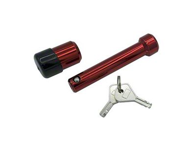 bROK WARRIOR Dog Bone Class III/IV Locking Receiver Pin; Red
