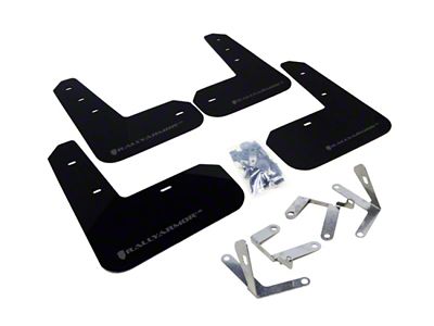 Rally Armor 13-17 Subaru BRZ/Toyota FR-S Black UR Mud Flap - MF23-UR-BLK/GRY