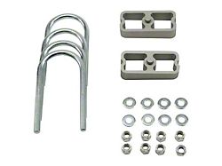 Belltech LOWERING BLOCK KIT 1inch WITH 2 DEGREE ANGLE