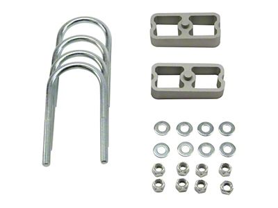 Belltech LOWERING BLOCK KIT 1inch WITH 2 DEGREE ANGLE - 6002