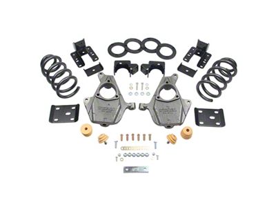 Belltech LOWERING KIT 16.5-17 Chevy Silverado Ext/Crew Cab 2WD 3-4F - 1013