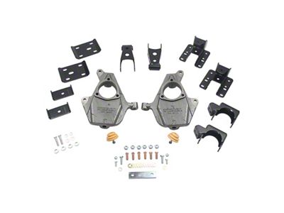 Belltech LOWERING KIT 16.5-17 Chevy Silverado All Cabs 4WD 2inF/4inR - 1017