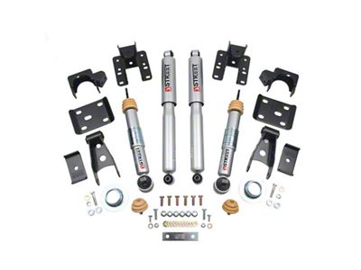 Belltech LOWERING KIT 16.5-17 Chevy Silverado All Cabs 4WD 2inF/2inR - 1018SP
