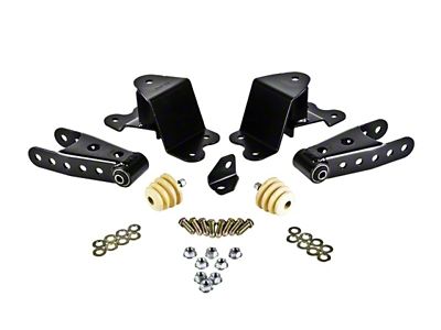 Belltech SHACKLE AND HANGER KIT 88-98 C-1500/2500 STD CAB - 6500