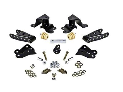 Belltech SHACKLE AND HANGER KIT 1990-94 SS454/C-2500 SIX LUG - 6505