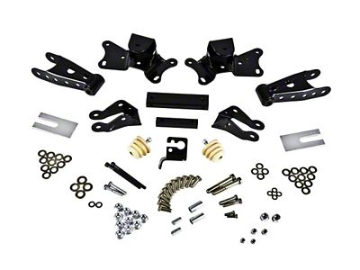 Belltech SHACKLE AND HANGER KIT 97-00 C-2500/3500 4inch Dually - 6907