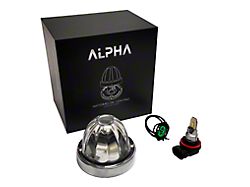 BTS Lighting Alpha Series Glass is Class LED Star Watermelon Light; White (Universal; Some Adaptation May Be Required)