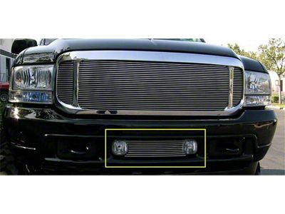 T-REX Grilles Bumper/Air Dam Billet Grille Insert - Fits Between OE Fog Lamps 9 Bars - 25567