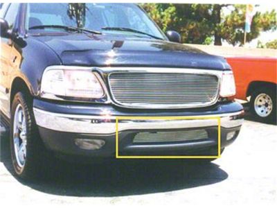 T-REX Grilles Bumper Air Dam Billet Grille Insert - New EZ Bolt On 7 Bars - 25581