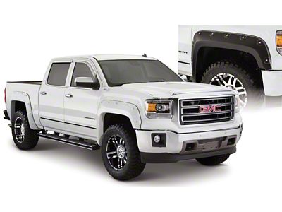 Bushwacker 16-18 GMC Sierra 1500 Boss Pocket Style Flares 4pc - 40976-02