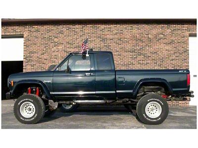 Bushwacker 83-92 Ford Ranger Cutout Style Flares 2pc 72.0/84.0in Bed - 21008-11