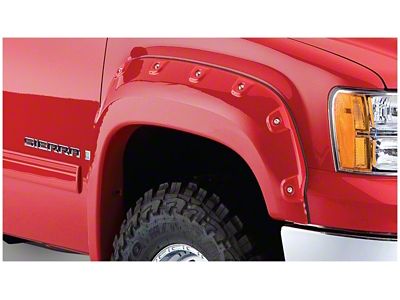 Bushwacker 07-14 GMC Sierra 2500 HD Cutout Style Flares 2pc - 40105-02