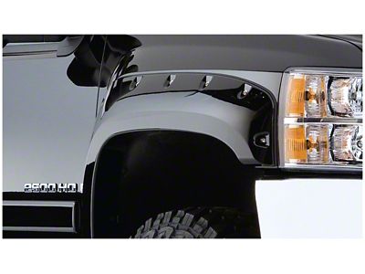 Bushwacker 07-13 Chevy Silverado 1500 Fleetside Cutout Style Flares 4pc - 40949-02