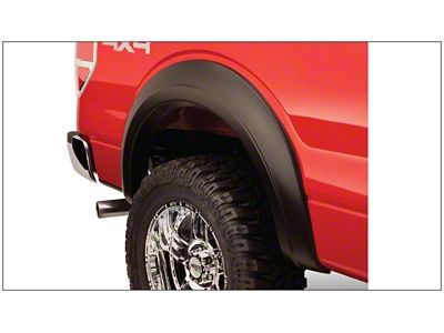 Bushwacker 92-96 Ford Bronco Extend-A-Fender Style Flares 2pc - Black - 20020-11
