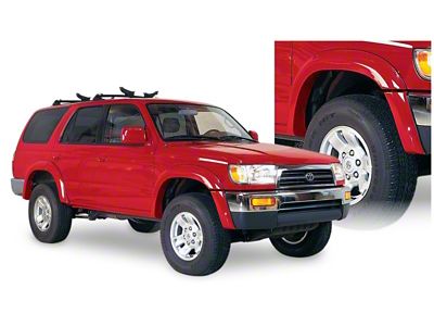 Bushwacker 96-02 Toyota 4Runner Extend-A-Fender Style Flares 4pc - Black - 31913-11