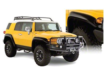 Bushwacker 07-14 Toyota FJ Cruiser Extend-A-Fender Style Flares 4pc - 31924-02