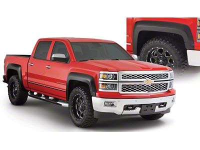 Bushwacker 14-16 Chevy Silverado 1500 Extend-A-Fender Style Flares 4pc - 40963-02