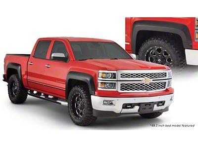 Bushwacker 15-18 Chevy Silverado 2500 HD Fleetside Extend-A-Fender Style Flares - 40964-02