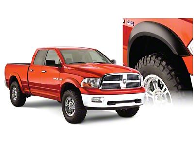 Bushwacker 10-18 Ram 1500 Fleetside Extend-A-Fender Style Flares 4pc 67.4/76.3/96.3in - 50914-02
