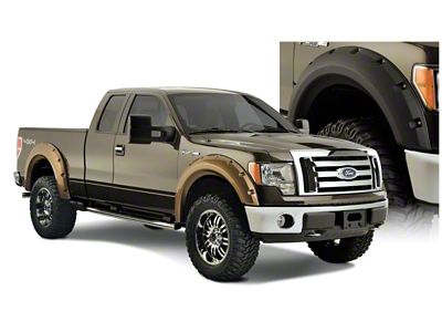 Bushwacker 09-14 Ford F-150 Styleside Max Pocket Style Flares 4pc - 20927-02