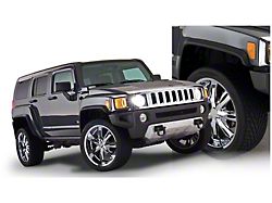 Bushwacker 06-10 Hummer H3 OE Style Flares 4pc - Black - 150900-02