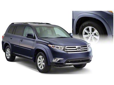 Bushwacker 11-13 Toyota Highlander OE Style Flares 4pc Excludes Hybrid - 30914-02
