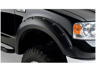 Bushwacker 04-08 Ford F-150 Pocket Style Flares 2pc - Black - 20053-02