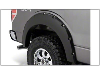 Bushwacker 09-14 Ford F-150 Styleside Pocket Style Flares 2pc 67.0/78.8/97.4in - 20080-02