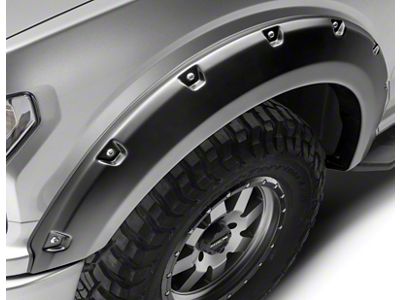Bushwacker 18-18 Ford F-150 Pocket Style Flares 2pc - Black - 20109-02