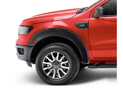 Bushwacker 2019 Ford Ranger Fleetside Pocket Style Flares 2pc Front - 20119-02