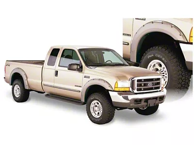 Bushwacker 99-07 Ford F-250 Super Duty Styleside Pocket Style Flares - 20914-02