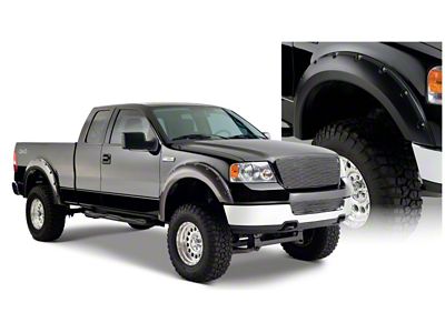 Bushwacker 04-08 Ford F-150 Styleside Pocket Style Flares 4pc 66.0/78.0/96.0in - 20916-02
