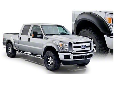 Bushwacker 11-16 Ford F-250 Super Duty Styleside Pocket Style Flares - 20931-02