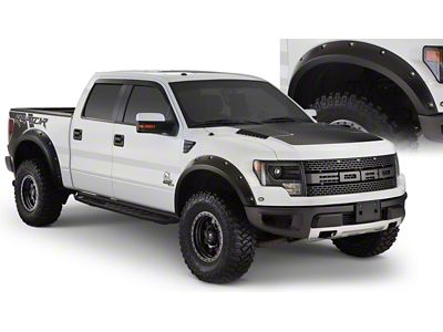 Bushwacker 10-14 Ford F-150 SVT Raptor Pocket Style Flares 4pc - 20938-02