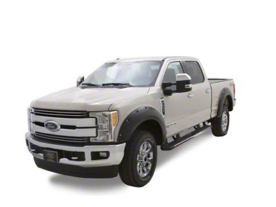 Bushwacker 17-18 Ford F-250 Super Duty Pocket Style Flares 4pc - 20942-02