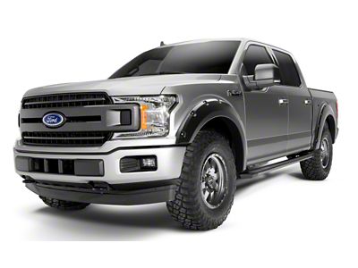 Bushwacker 18-19 Ford F-150 Pocket Style Flares 4pc - Black - 20945-02