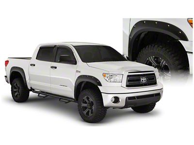 Bushwacker 07-13 Toyota Tundra Fleetside Pocket Style Flares 4pc 97.6/78.7/66.7in - 30911-02
