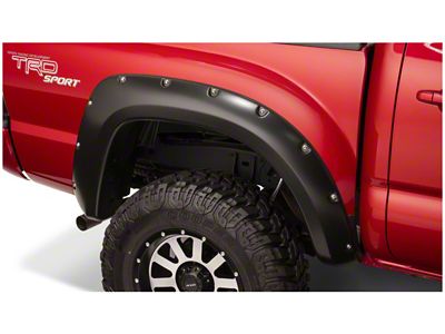 Bushwacker 12-15 Toyota Tacoma Fleetside Pocket Style Flares 2pc 60.3in - 31080-02