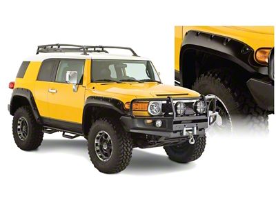 Bushwacker 07-14 Toyota FJ Cruiser Pocket Style Flares 4pc - 31922-02
