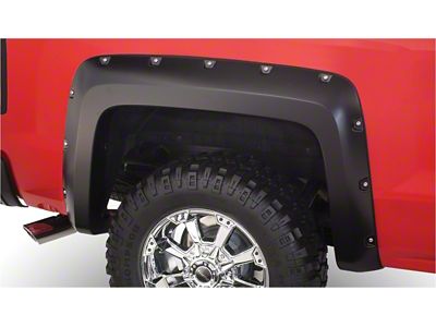 Bushwacker 14-18 Chevy Silverado 1500 Fleetside Pocket Style Flares 2pc - 40120-02
