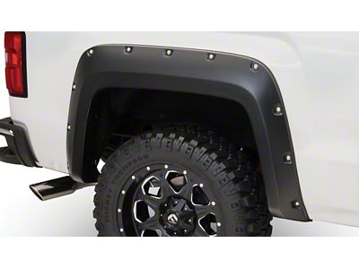 Bushwacker 14-18 GMC Sierra 1500 Pocket Style Flares 2pc 69.3/78.8/97.8in - 40122-02