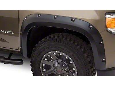 Bushwacker 16-18 GMC Canyon Pocket Style Flares 2pc 6ft Bed - 40141-02