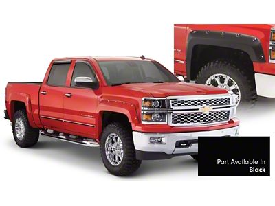 Bushwacker 16-18 Chevy Silverado 1500 Fleetside Pocket Style Flares 4pc - 40957-34