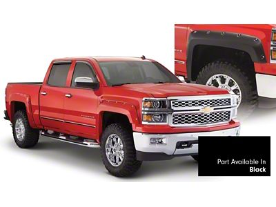 Bushwacker 16-18 Chevy Silverado 1500 Fleetside Pocket Style Flares 4pc - 40959-34