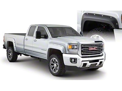 Bushwacker 15-18 GMC Sierra 2500 HD Pocket Style Flares 4pc - 40967-02