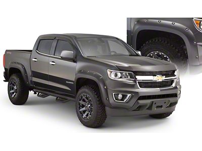 Bushwacker 15-18 Chevy ado Fleetside Pocket Style Flares 4pc 61.7in - 40969-02