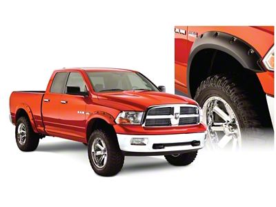 Bushwacker 09-18 Dodge Ram 1500 Fleetside Pocket Style Flares 4pc - 50915-02
