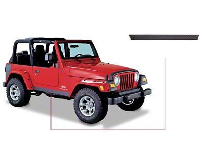 Bushwacker 97-06 Jeep Wrangler Trail Armor Side Rocker Panels - 14002