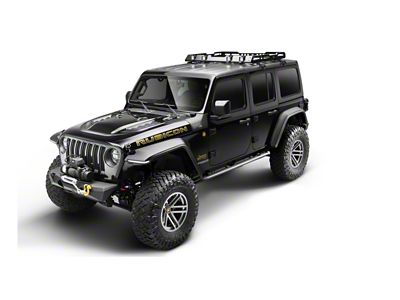 Bushwacker 18-21 Jeep Wrangler JL 2-Door & 4-Door Flat Style - 11950-07