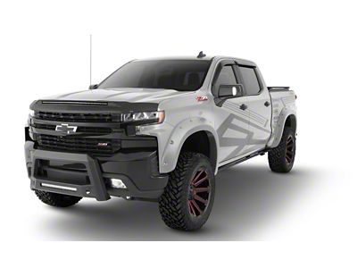 Bushwacker 20-21 Chevrolet Silverado 1500 Pocket Style Flares 4pc - 40927-54